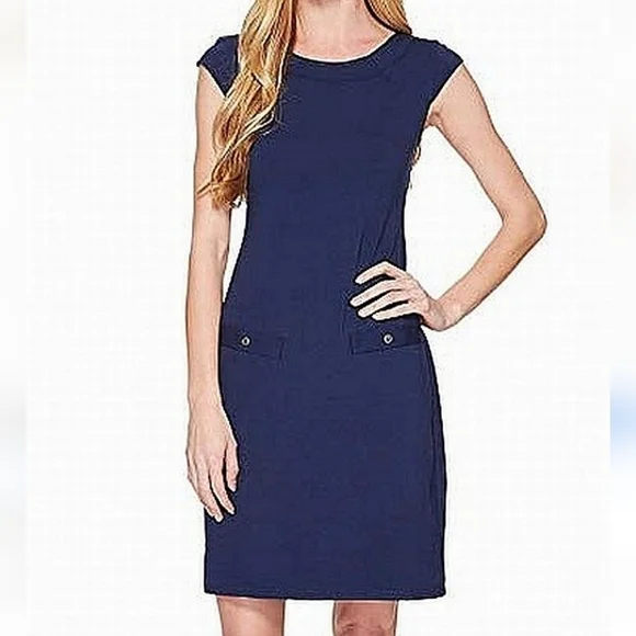 Fig Women's Pia Dress | Blue | Size Small - Picture 1 of 5